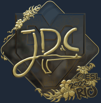 Sticker | JDC (dorada) | Río 2022