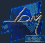 Sticker | jdm64 (Foil) | Atlanta 2017