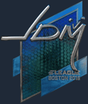 Sticker | jdm64 (Foil) | Boston 2018