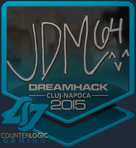 Sticker | jdm64 (Foil) | Cluj-Napoca 2015
