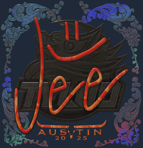 Sticker | Jee (Holo) | Austin 2025