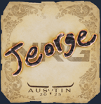 Sticker | jeorge | Austin 2025