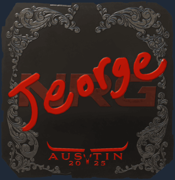 Sticker | jeorge (Foil) | Austin 2025
