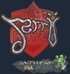 Sticker | Jerry (Glitter) | Antwerp 2022