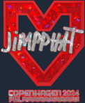 Sticker | Jimpphat (Glitter) | Copenhagen 2024