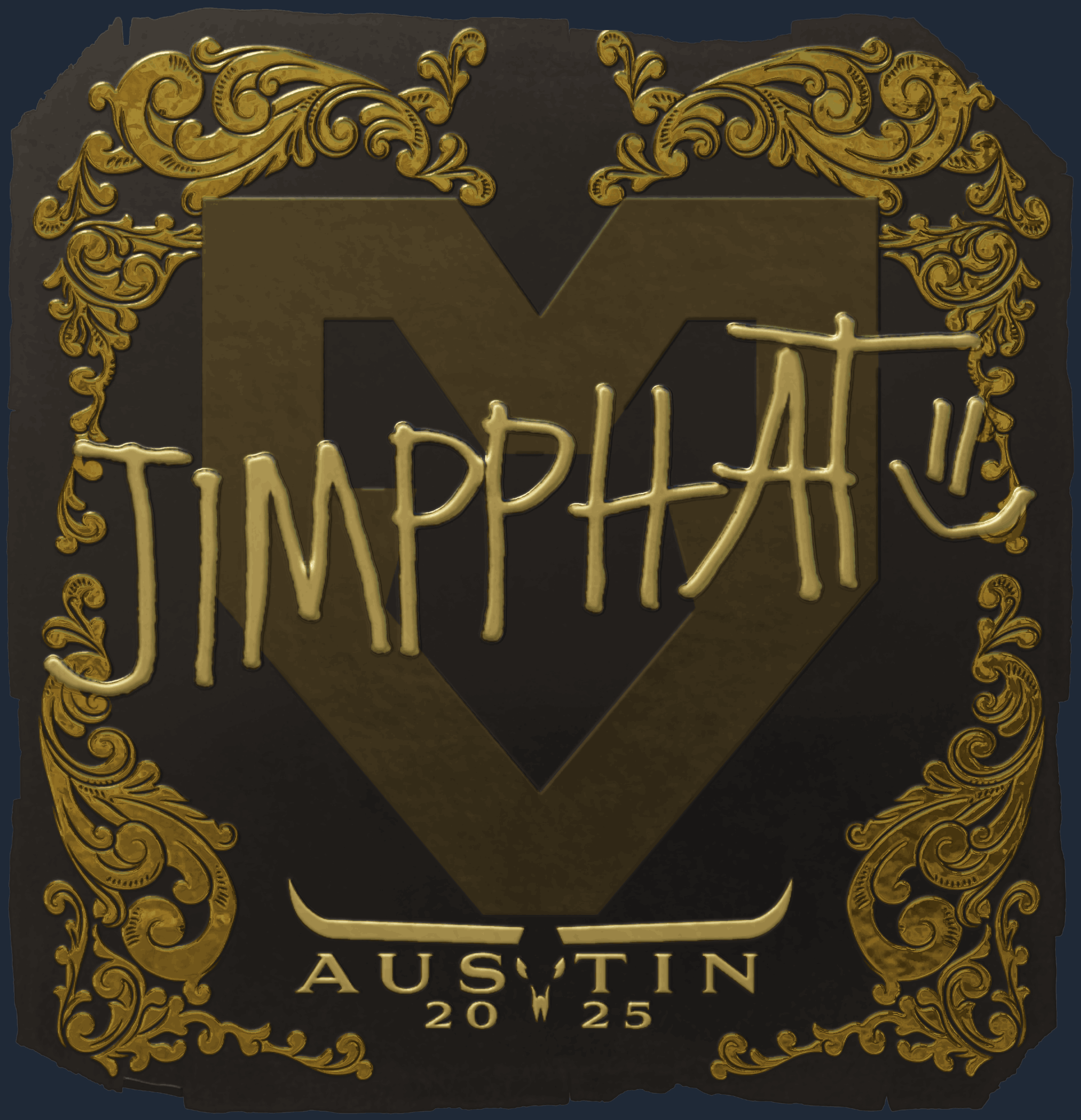 Sticker | Jimpphat (Gold) | Austin 2025
