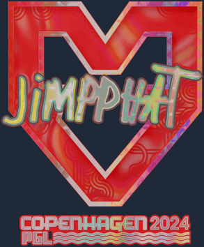 Sticker | Jimpphat (holográfica) | Copenhague 2024