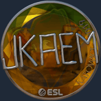 Sticker | jkaem (Foil) | Katowice 2019