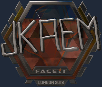Sticker | jkaem (reflectante) | Londres 2018