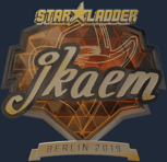 Sticker | jkaem (Gold) | Berlin 2019