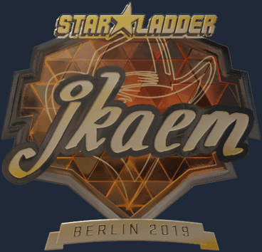 Sticker | jkaem (dorada) | Berlín 2019