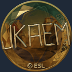 Sticker | jkaem (Gold) | Katowice 2019