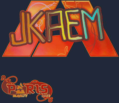 Sticker | jkaem (holográfica) | París 2023