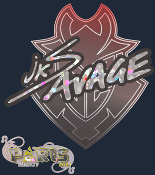 Sticker | jks (purpurina) | París 2023