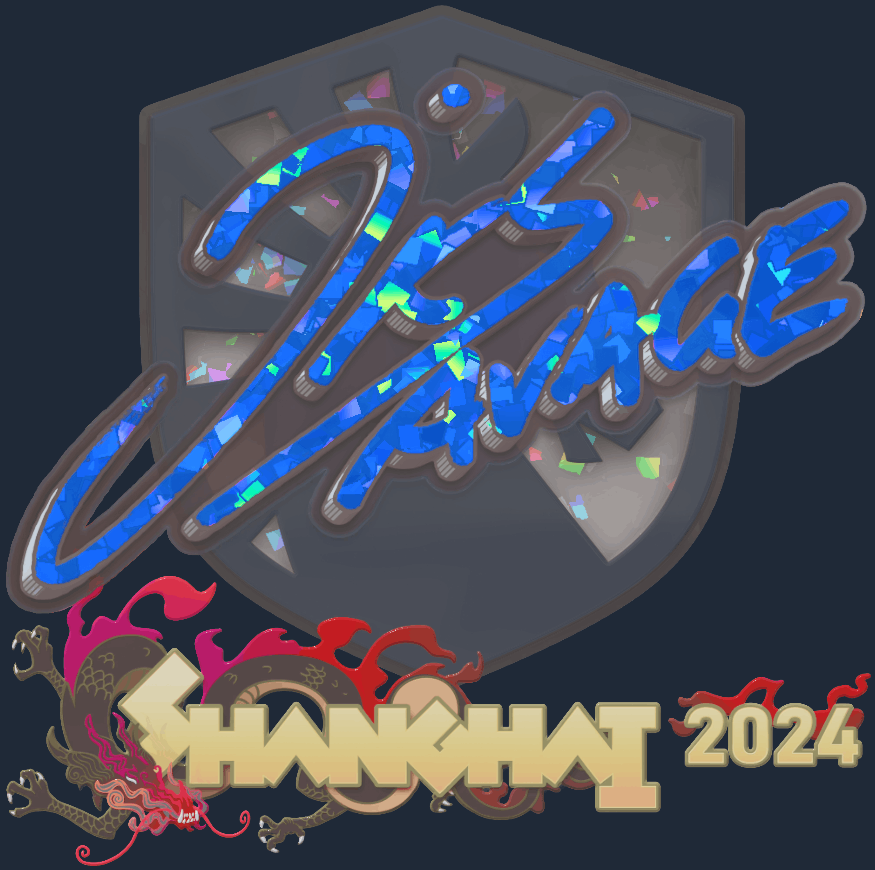 Sticker | jks (Glitter) | Shanghai 2024