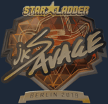 Sticker | jks (Gold) | Berlin 2019