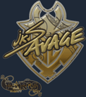 Sticker | jks (Gold) | Paris 2023 image