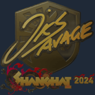 Sticker | jks (Gold) | Shanghai 2024 Sticker | jks (Gold) | Shanghai 2024 image