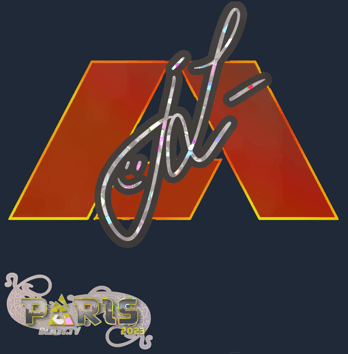 Sticker | jL (purpurina) | París 2023