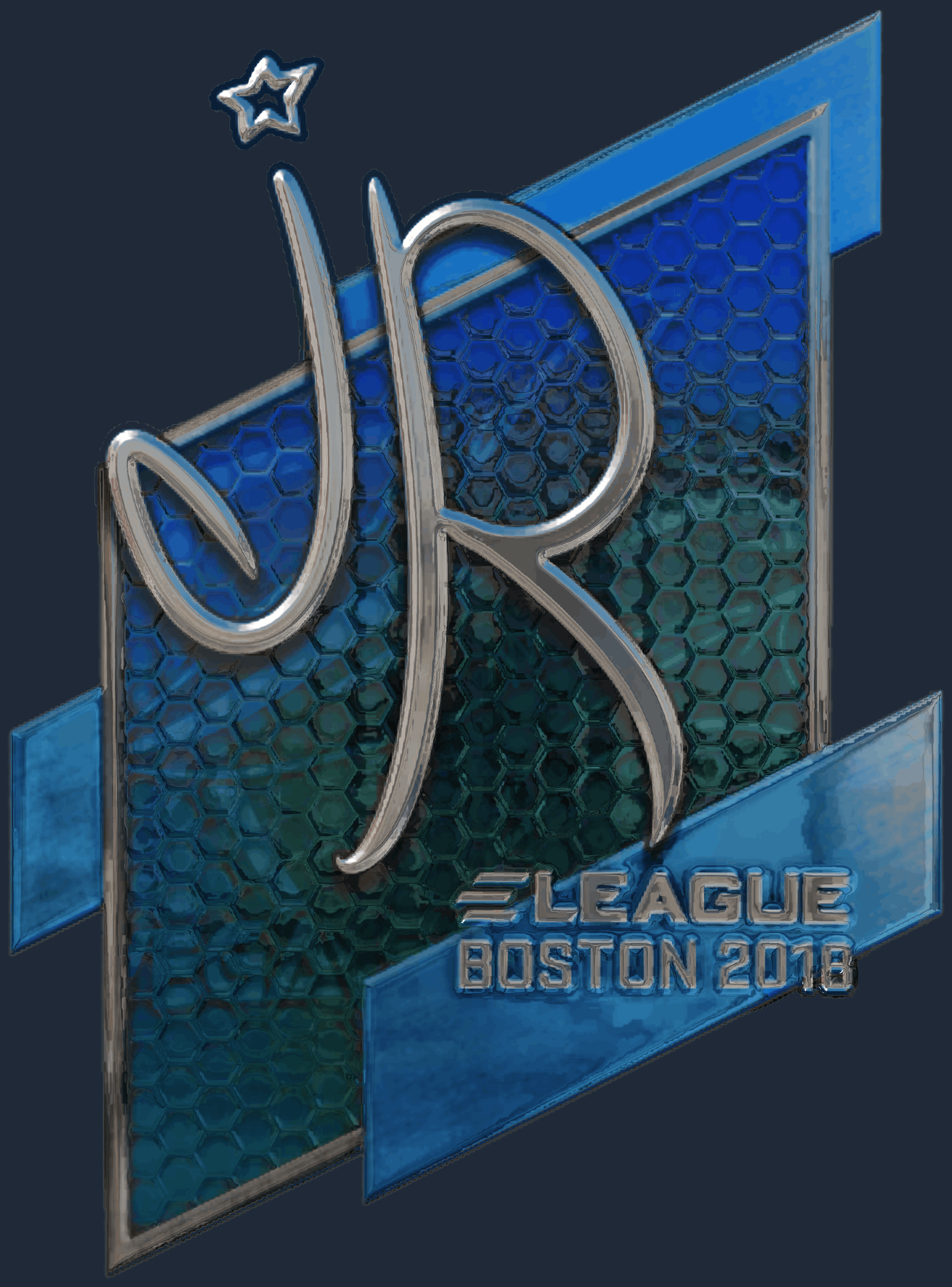 Sticker | jR (Foil) | Boston 2018