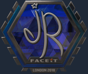 Sticker | jR (Foil) | London 2018