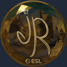 Sticker | jR (Gold) | Katowice 2019 image