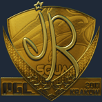 Sticker | jR (Gold) | Krakow 2017