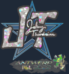 Sticker | JT (Glitter) | Antwerp 2022