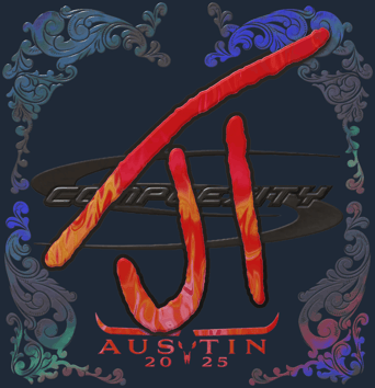 Sticker | JT (holográfica) | Austin 2025