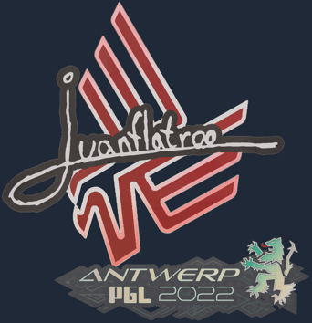 Sticker | juanflatroo | Amberes 2022