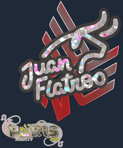 Sticker | juanflatroo (Glitter) | Paris 2023