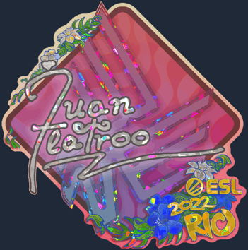 Sticker | juanflatroo (purpurina) | Río 2022