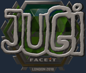 Sticker | JUGi (Foil) | London 2018