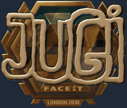 Sticker | JUGi (dorada) | Londres 2018