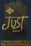 Sticker | JUST (Gold) | Copenhagen 2024
