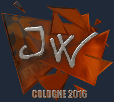 Sticker | JW (reflectante) | Colonia 2016