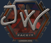 Sticker | JW (Foil) | London 2018