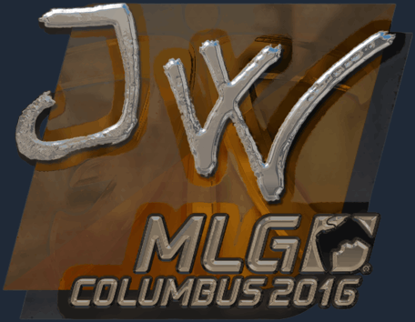 Sticker | JW (reflectante) | MLG Columbus 2016
