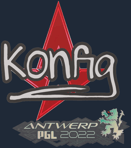Sticker | k0nfig | Antwerp 2022