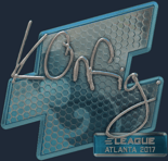 Sticker | k0nfig (Foil) | Atlanta 2017
