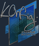 Sticker | k0nfig (Foil) | Boston 2018