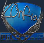 Sticker | k0nfig (Foil) | Krakow 2017