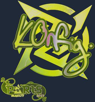 Sticker | k0nfig (holográfica) | París 2023