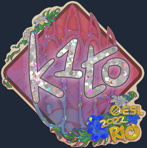 Sticker | k1to (Glitter) | Rio 2022