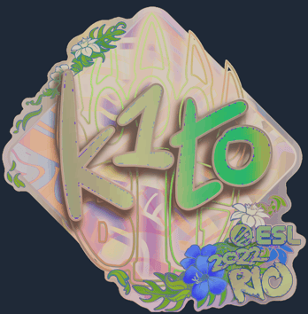 Sticker | k1to (holográfica) | Río 2022