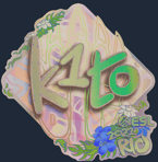Sticker | k1to (Holo) | Rio 2022