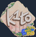 Sticker | k1to | Rio 2022