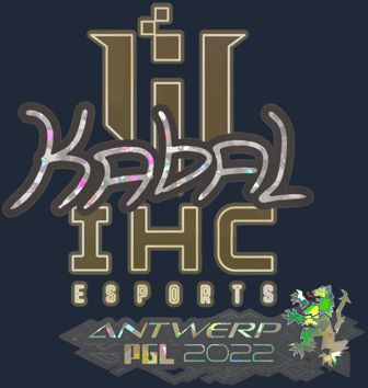 Sticker | kabal (purpurina) | Amberes 2022