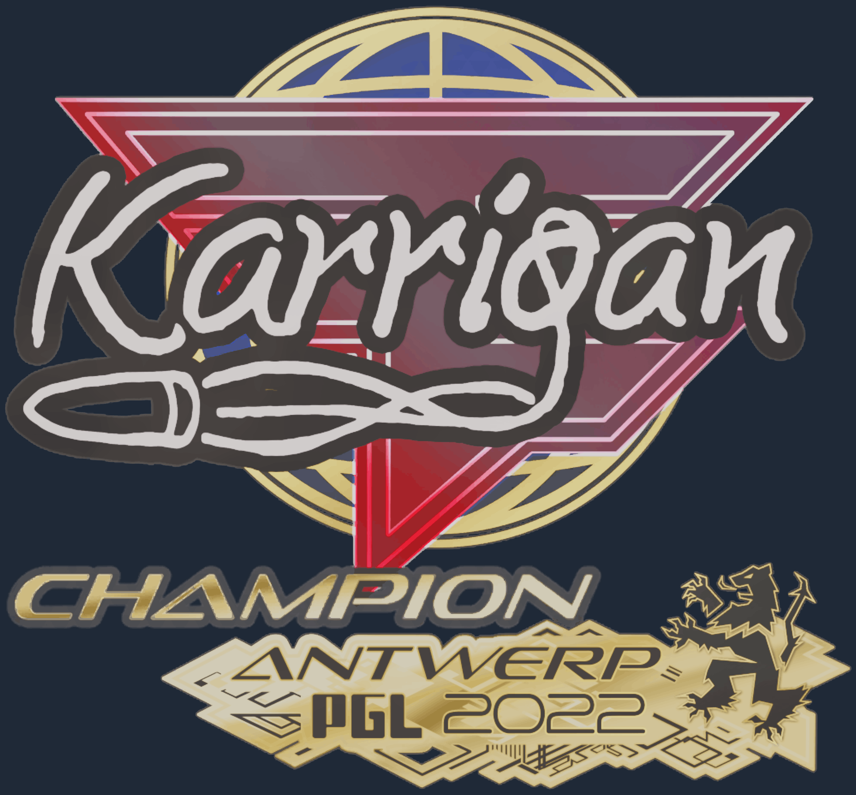 Sticker | karrigan (Champion) | Antwerp 2022