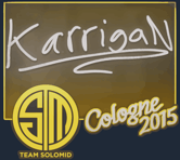 Sticker | karrigan | Cologne 2015